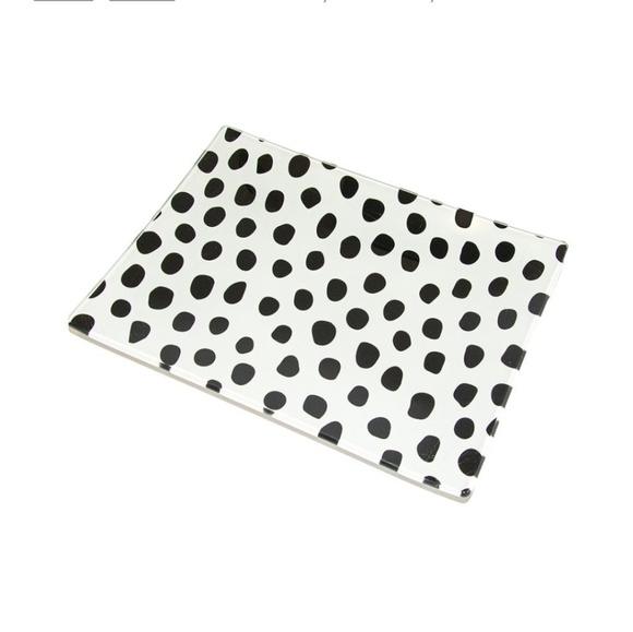 Mainstreet Collection Other - Polka Dot Glass Tray